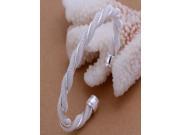 Women s Fashion Jewelry Bracelet High Quality 925 Silver Twist Wire Network Bangle Bracelet 1pcs
