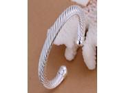 Hot Fashion Jewelry Special Wholesale Solid 925silver Ladies Bangle Bracelet