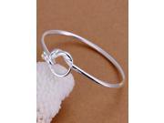 Women s Fashion Jewelry pretty Bracelet High Quality 925 Silver Twist Wire Network Bangle