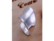 Retail lowest price Christmas gift free shipping new 925 silver fashion the thumb plate ring