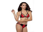 New Red Fashion Sexy Hot Women Padded Swimwear Swimsuit Bikini with Cut Out Side Push Up Padded Bikini Swimsuit