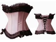 New style fashion hot women s boby beauty corset sexy palace style strapless pink corset