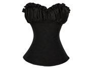 New Popular With Women Body Shaper Corset Sexy Strapless Palace Style Corset Black