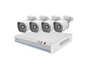 Zmodo 8 Channel 720p sPoE System 4 HD 720p Day Night Outdoor IP Cameras No HDD Pre Installed
