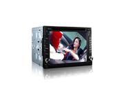 Universal Double Din DVD Player FM AM Radio GPS Navigation Bluetooth Phone book AUX Steering Wheel Control