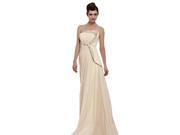 Coniefox Sexy Off Shoulder Beaded Long Prom Dresses Size L Color Apricot