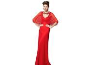 Coniefox New Arrival Sweetheart Fad shaped Sleeves Prom Size S Color Red