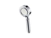 New! Functional Handheld Shower Head Silver