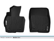 MAXFLOORMAT All Weather Custom Fit Floor Mats for CX 5 Front Set Black