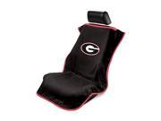 Seat Armour Universal Seat Towel Seat Cover W NCAA Georgia Bulldogs Logo