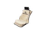 Seat Armour Universal Tan Seat Towel Seat Cover With Acura Logo