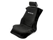 Seat Armour Universal Black Seat Towel Seat Cover W Mercedes AMG Logo