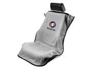 Seat Armour Universal Grey Seat Towel Seat Cover With Buick Logo