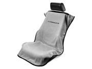 Seat Armour Universal Grey Seat Towel Seat Cover With Charger Logo