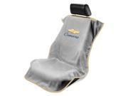 Seat Armour Universal Grey Seat Towel Seat Cover With Camaro Logo