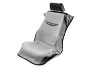Seat Armour Universal Grey Seat Towel Seat Cover With Chrysler Logo
