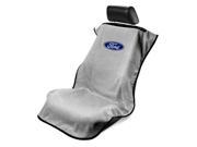 Seat Armour Universal Grey Seat Towel Seat Cover With Ford Logo