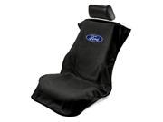 Seat Armour Universal Black Seat Towel Seat Cover With Ford Logo