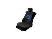 Seat Armour Universal Black Seat Towel Seat Cover With Mopar Logo