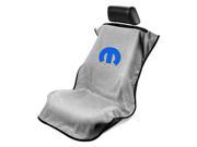 Seat Armour Universal Grey Seat Towel Seat Cover With Mopar Logo