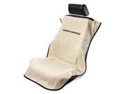 Seat Armour Universal Tan Seat Towel Seat Cover With New Camaro Logo