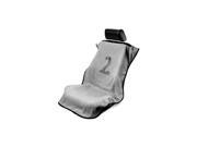 Seat Armour Universal Grey Seat Towel Seat Cover With Mustang Cobra Logo
