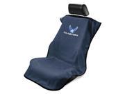 Seat Armour Universal Blue Seat Towel Seat Cover With US Air Force Logo