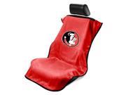 Seat Armour Universal Red Seat Towel Seat Cover With NCAA FSU Seminoles Logo