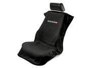 Seat Armour Universal Black Seat Towel Seat Cover With New Dodge Logo