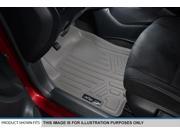 MAXFLOORMAT All Weather Custom Fit Floor Mats Liner 3 Row Set for SUV Gray