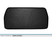 MAXTRAY All Weather Custom Fit Cargo Liner Mat for ODYSSEY Black