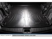 MAXTRAY All Weather Cargo Liner Mat PATHFINDER JX35 QX60 Behind 2nd Row Black