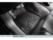 MAXFLOORMAT All Weather Custom Fit Floor Mats Full Set for Chevy IMPALA Black