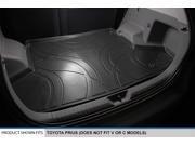 All Weather Floor Mats Set and Cargo Liner Bundle for PRIUS Black