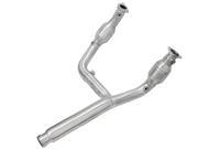 aFe Power 48 44002 Street Series Twisted Steel Y Pipe Exhaust System * NEW *