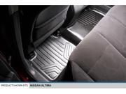 MAXFLOORMAT All Weather Custom Fit Floor Mats Liner Second Row for ALTIMA Black MAXFLOORMAT All Weather Custom Fit Floor Mats Liner Second Row for ALTIMA Black