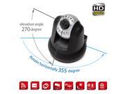 Cavalry IPC10010 Pan Tilt High Resolution Indoor Wireless IP Network Camera Black Compatible with Android and iOS