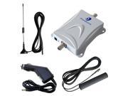 GSM 800 850MHz Mobile Cell Phone Signal Booster Repeater Amplifier Antenna Set For Car Truck Boat
