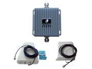 Cell Phone Signal Booster Repeater Dual Band 850MHz 1700mhz 2G AWS 3G Amplifier Complete Set 60dB High Gain