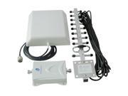 65dB AWS 1700MHz Mobile signal booster cell phone repeater amplifier Panel and Yagi antennas booster amplifier