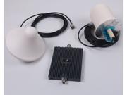 850 1900MHZ 60dB 3G Cell Phone Repeater GSM Amplifier with Omni Directional Ceiling Antenna and Broadband Omni Antenna