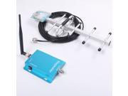 Cell Phone Signal Booster Repeater 62dB 850MHz 3G GSM CDMA Amplifier Kit with Indoor Whip Antenna and Outdoor Yagi Antenna for Home Office Use