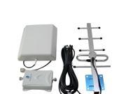 Phonetone 55dB 3G CDMA 850MHz Mobile Cell Phone Signal Booster Repeater Amplifier with Indoor Panel Antenna and Outdoor GSM Yagi Antenna
