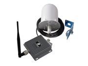 Phonetone 60dB 850MHz 1700MHz Mobile Phone Signal Booster Repeater Amplifier with Indoor Whip Antenna and Outdoor Broadband Omni Antenna
