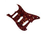 BQLZR New PVC SCRATCHPLATE pickguard FOR SSS GUITAR Magma color