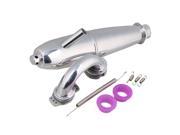 Thicken Alloy Exhaust Pipe For RC 1 8 Buggy Truck Cars Upgrade Sets Silver