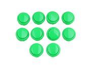 10pcs Lot Arcade Plastic Push Button Replace For OBSF 30 Green Push Button