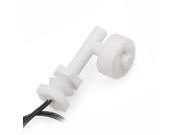 3x White PP Liquid Water Level Sensor Right Angle Float Switch