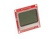 New 84x48 LCD PCB Module Board With White Backlight Adapter