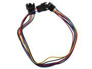 30cm PC Motherboard Fan Cooling 4 Pin to 2x 4pin 3pin PWM Extension Cable New